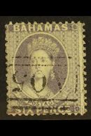 1862  6d Lavender Grey Chalon, No Watermark Perf 13, SG 19 With Good Colour And Neat, Inverted "A05" Cancel.  For More I - Otros & Sin Clasificación