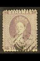 1862  6d Lilac No Wmk, Perf 13, SG 19a, Superb Used, Lovely Colour & Lightly Cancelled. Rare In This Condition. For More - Sonstige & Ohne Zuordnung