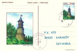 Turkey ; 2001 Postal Stationery "Clock Towers" - Postal Stationery