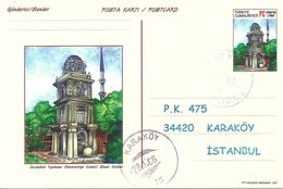 Turkey ; 2001 Postal Stationery "Clock Towers" - Postal Stationery