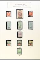 1888-1968 MINT AND USED COLLECTION  On Album Pages, Includes 1888 ½d Both Mint And Used, 1s Both Mint And Used, Plus 2s  - Other & Unclassified