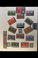 1925-1949 ATTRACTIVE NEVER HINGED MINT COLLECTION  In Hingeless Mounts On Pages, All Different, Highly COMPLETE From Lat - Other & Unclassified