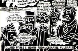 Illustrateur JEUDY - Quand Parle L'homo Pronuclearius Vulgaris - Jeudy