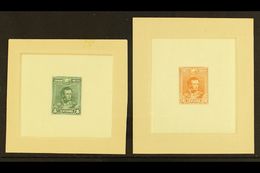 1899 IMPERF DIE PROOFS.  1899 Antonio Jose De Sucre 5c & 10c Issues (Scott 64/65, SG 94 & 96) On Thin Papers And Attache - Bolivië