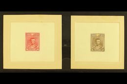 1899 IMPERF DIE PROOFS.  1899 Antonio Jose De Sucre 20c & 50c Issues (Scott 66/67, SG 97/98) On Thin Papers And Attached - Bolivia