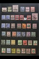 1885-1921 ALL DIFFERENT COLLECTION  Mint And Used, Chiefly Fine And Fresh. Note 1885-88 Set Used; 1887-96 4pi On 10d Min - Britisch-Levant