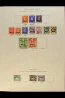 1942-51 ALL DIFFERENT USED COLLECTION  With Issues Of Eritrea Incl 1950 To 3s On 5s, 1948 30c On 3d Postage Due, 1950 20 - Africa Orientale Italiana