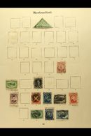 1860-1935 ALL DIFFERENT COLLECTION  On Printed Leaves, Mint (a Few Earlier No Gum) And Used, The 20th Century Mostly Min - Otros & Sin Clasificación