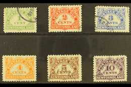 POSTAGE DUE  1939-49 Complete Set, SG D1/D6, Very Fine Used. (6 Stamps) For More Images, Please Visit Http://www.sandafa - Otros & Sin Clasificación