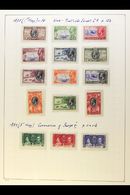 1900-1981 FINE MINT COLLECTION  Presented In Mounts On Album Pages. Includes 1900 QV ½d And 1d, 1905 (Mult Crown CA) ½d, - Cayman Islands