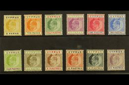 1904-10  Watermark Multi Crown CA Complete Definitive Set, SG 60/71, Fine Mint. (12 Stamps) For More Images, Please Visi - Other & Unclassified