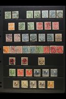 1882-1912 FINE USED COLLECTION  A Most Useful Used Selection With Watermark, Perforation & Shade Variants, Neatly Presen - Other & Unclassified