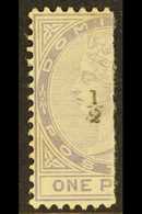 1882  ½(d) On Half 1d, SG Type 2 Surcharge In Black, SG 10, Mint. For More Images, Please Visit Http://www.sandafayre.co - Dominique (...-1978)