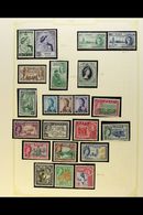 1935-83 FINE MINT COLLECTION  An All Different Collection On Album Pages Which Includes 1935 Silver Jubilee Set, 1938-55 - Fidschi-Inseln (...-1970)