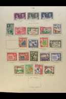 1937-55  All Different Fine Used Collection Of King George VI Issues, Includes 1938-55 Defins With Most Values To 10s An - Fidschi-Inseln (...-1970)