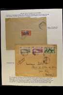 DAHOMEY  TOGO USED IN 1920 (20 Jan) Cover To Porto Novo Bearing 15c "Togo" Opt'd Stamp Tied By "Cotonou" Pmk On Reverse, - Otros & Sin Clasificación