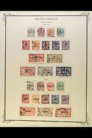 FRENCH MOROCCO  1891 - 1955 FINE USED POSTAL ISSUES COLLECTION On Printed Pages Including 1891 Surcharged Set Complete T - Autres & Non Classés