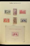 I TO N COLONY COLLECTIONS  1890s- 1960s. A Most Useful Mint / Nhm & Used Colony Collection Presented Neatly In An Album. - Altri & Non Classificati