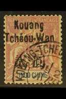 KWANGCHOW  1906 5f Lilac, Yv 16, Very Fine Used With Expertise Mark (R. Calves). Yvert Cat. €230 = Approx. £195. For Mor - Autres & Non Classés