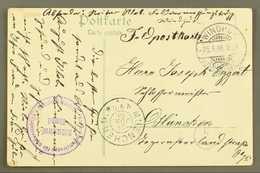 SOUTH WEST AFRICA  1906 (25 May) Stampless Feldpost Picture Postcard Addressed To Germany, Bearing "Windhuk" Cds, Plus V - Altri & Non Classificati