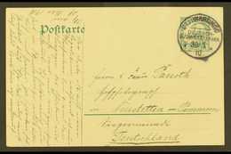 SOUTH WEST AFRICA  1910 (30 May) 5pf Postal Stationery Card Addressed To Germany, Cancelled By "Otjiwarongo" Cds, With A - Other & Unclassified