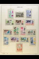 1960-1984 COMPLETE NEVER HINGED MINT COLLECTION  On Hingeless Pages, ALL DIFFERENT, Inc 1960-62 Set, 1967-69 Ships Set,  - Gibraltar