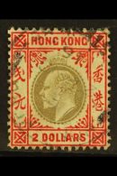 1903  $2 Slate And Scarlet, Ed VII, SG 73, Fine Used. For More Images, Please Visit Http://www.sandafayre.com/itemdetail - Other & Unclassified