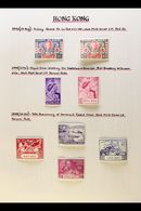 1937-49 KING GEORGE VI COMMEMORATIVES COMPLETE  Includes 1937 Coronation Set, 1941 Centenary Set, 1946 Victory Set, 1948 - Other & Unclassified