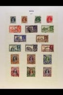 KGVI PERIOD COMPLETE  1937-1951 Mint Or Used COMPLETE BASIC RUN, SG 247 To SG 336. The 1937 25R KGVI Fine Mint, 1948 10R - Other & Unclassified