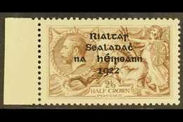 1922 THOM  2s6d Sepia-brown Seahorse, SG 44, Left Marginal Example, Superb Never Hinged Mint. For More Images, Please Vi - Altri & Non Classificati