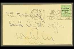 1922-23 SAORSTAD  ½d Green, Accent Inserted By Hand, SG 52b, On Neat Commercial "St Patrick Dun's Hospital Envelope, Tie - Other & Unclassified