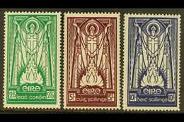 1937  (multiple "SE" Wmk) St Patrick High Values Set, SG 102/04, Very Fine Mint. Fresh And Attractive. (3 Stamps) For Mo - Other & Unclassified