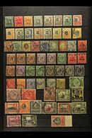 1907-1962 ATTRACTIVE COLLECTION  On Stock Pages, Fresh Mint Or Fine Used, Inc 1907-08 Set (ex 10c) Used, 1922-27 To 5s U - Vide