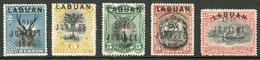 1896  Jubilee Set Less 1c (2c To 8c, SG 84/88) Fine Mint. Fresh And Attractive! (5 Stamps) For More Images, Please Visit - North Borneo (...-1963)