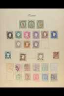 1887 - 1938 EXTENSIVE MINT AND USED COLLECTION  On Printed Album Pages Including Many Scarce And Better Values With Many - Otros & Sin Clasificación