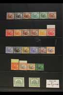 F.M.S.  1922-34 A Very Fine Mint Range Of All Different, Over 50% Of The Lower Value Stamps Are Never Hinged Mint. The 5 - Other & Unclassified