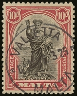 1926  St Paul Set Inscribed "Postage", SG 157/72, Used. 1s Creased Otherwise Fine To Very Fine. (17 Stamps) For More Ima - Malta (...-1964)