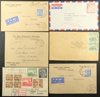 1931 - 1959 SELECTION OF COVERS AND CARDS  Interesting Selection Of Cards And Covers, Various Frankings And Cancels. Inc - Malte (...-1964)