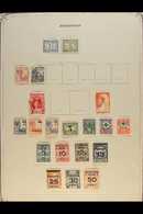 SURINAME  1873-1939 Mint And Used Collection On Album Pages, Includes 1892 ½c "Frankeerzegel" Both Types Used, 1927 Mari - Other & Unclassified
