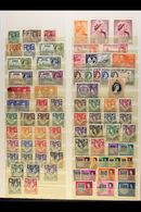 1925-1963 ATTRACTIVE COLLECTION  On A Stock Page, Mint & Used, Inc 1935 Jubilee Set Mint Inc 1s With Unlisted Line Next  - Rhodésie Du Nord (...-1963)