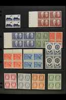 1937-1968 NHM BLOCKS OF 4  An Attractive, All Different Selection Of Never Hinged Mint Blocks Of 4. Lovely (28 Blocks =  - Other & Unclassified