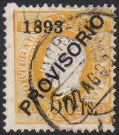 1893  50r On 80r Pale Orange, SG 310, Fine Used, Centered Slightly Right. For More Images, Please Visit Http://www.sanda - Other & Unclassified