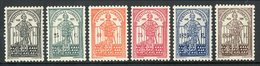 1931  Nuno Alvares Set Complete, SG 859/864, Very Fine Well Centered Mint. (6 Stamps) For More Images, Please Visit Http - Other & Unclassified