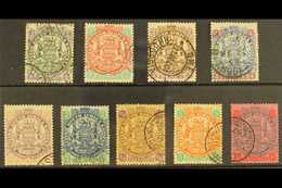 1896-97  Set Complete, SG 41/50, Fine Used (9 Stamps) For More Images, Please Visit Http://www.sandafayre.com/itemdetail - Other & Unclassified