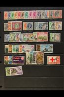 1954-63 FINE USED COLLECTION  1954-56 Set Plus ½d And 1d Coil Stamps, 1959-62 Set To 10s, Plus ½d And 1d Coil Stamps, 19 - Rodesia & Nyasaland (1954-1963)