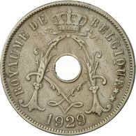 Monnaie, Belgique, 25 Centimes, 1929, TTB, Copper-nickel, KM:68.1 - 25 Cents