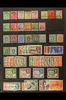 1903-60 ALL DIFFERENT FINE MINT COLLECTION  Includes 1903 Opts On India QV (at Top) To 8a, QV (at Bottom) To 1r, Plus KE - Somaliland (Herrschaft ...-1959)