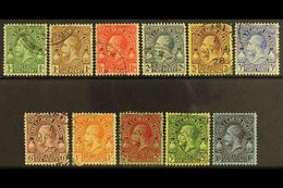 1928  Definitives Complete Set, SG 176/86, Very Fine Used. (11 Stamps) For More Images, Please Visit Http://www.sandafay - Turks- En Caicoseilanden