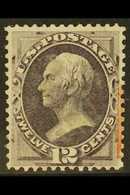 1870-71  12c Dull Purple Clay, SG 153, Scott 140, Fine With Part Red Cancel. For More Images, Please Visit Http://www.sa - Otros & Sin Clasificación