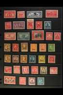 1904-1932 FINE/VERY FINE MINT  All Different Collection, Some Never Hinged. Note 1904 5c Louisiana Exposition, 1908 10c  - Other & Unclassified